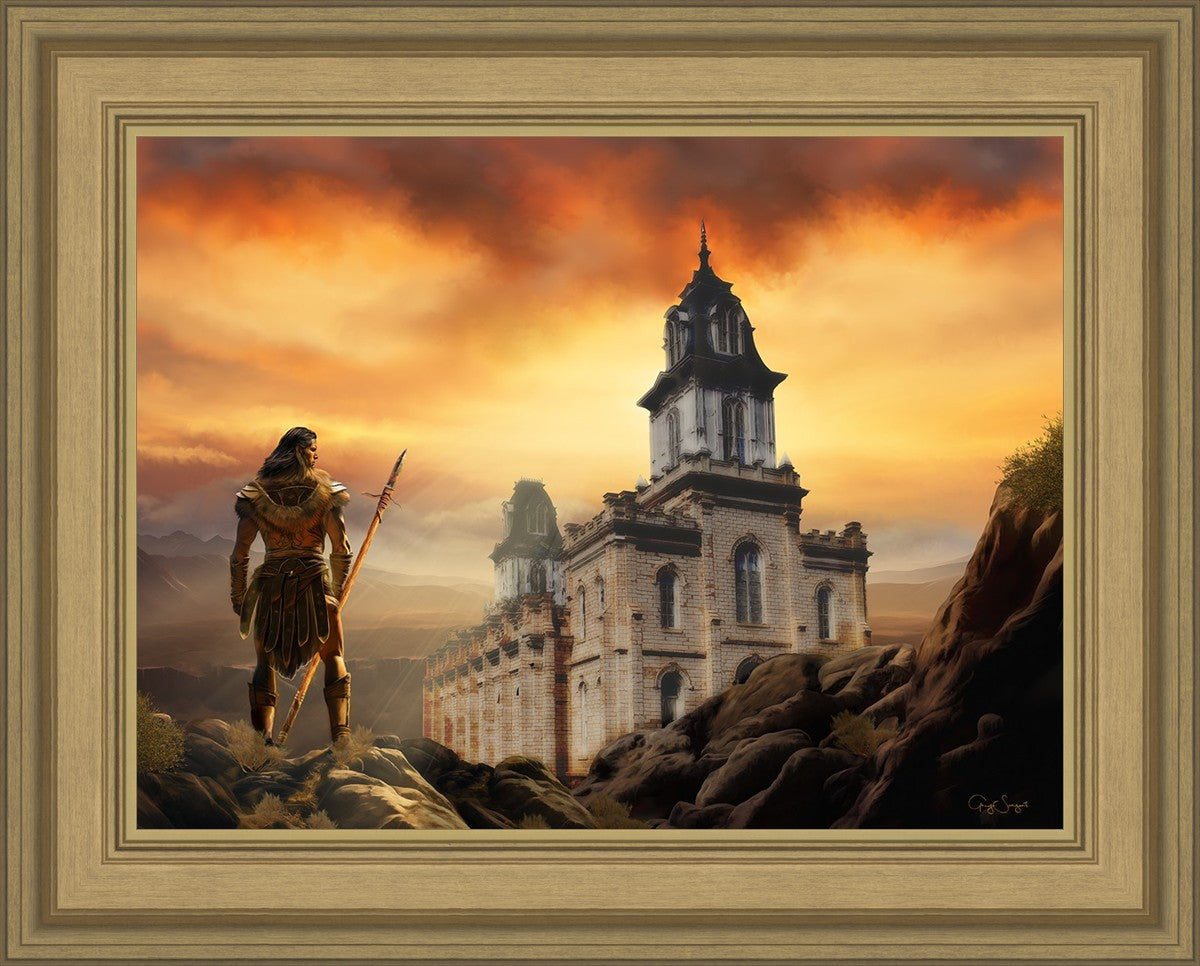 Moroni at Manti