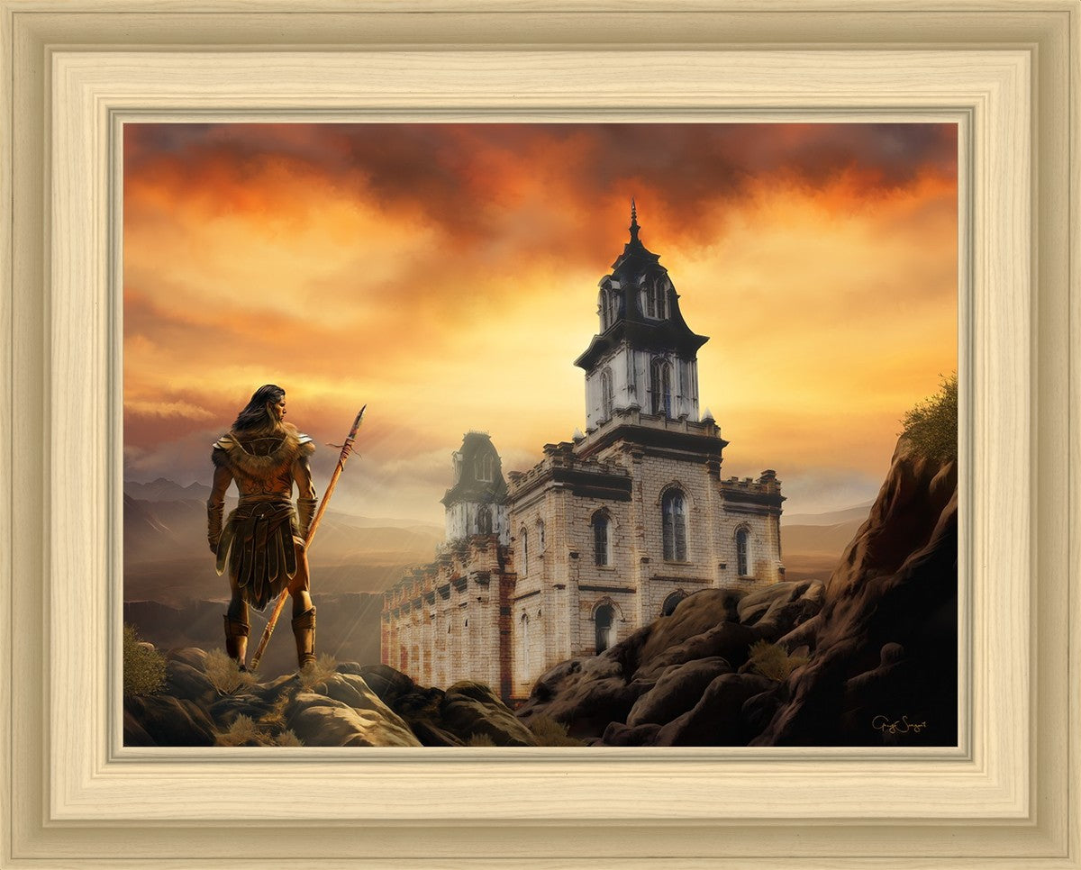 Moroni at Manti