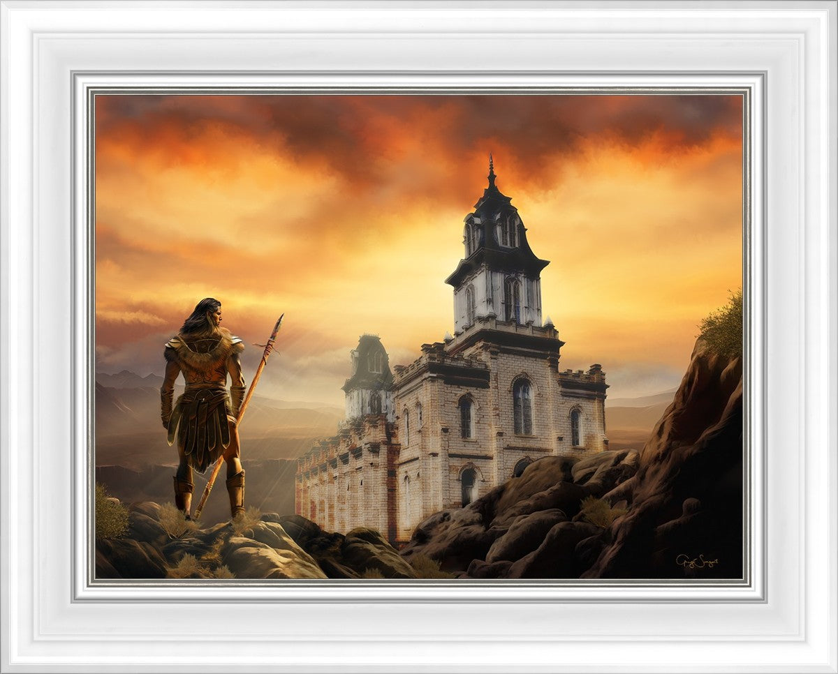 Moroni at Manti
