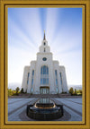 Layton Utah Beams of Glory Large Wall Art