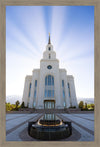 Layton Utah Beams of Glory Large Wall Art