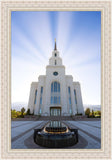 Layton Utah Beams of Glory Large Wall Art