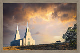 Layton Utah Celestial Sunrise Large Wall Art