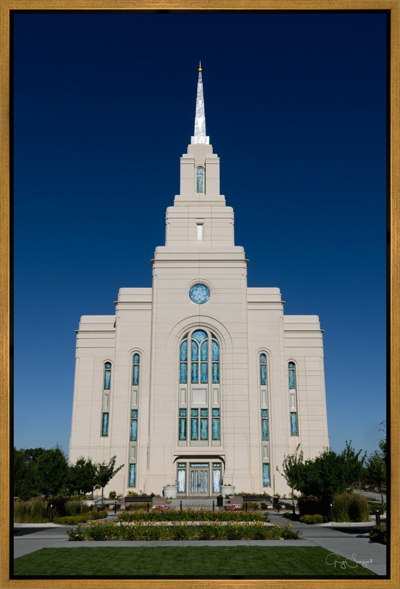Layton Utah Covenant Path Gallery Wrap
