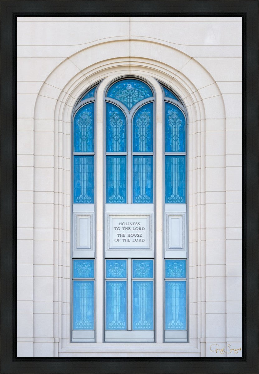 Layton Utah Holiness to the Lord Gallery Wrap