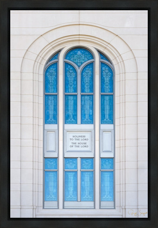 Layton Utah Holiness to the Lord Gallery Wrap