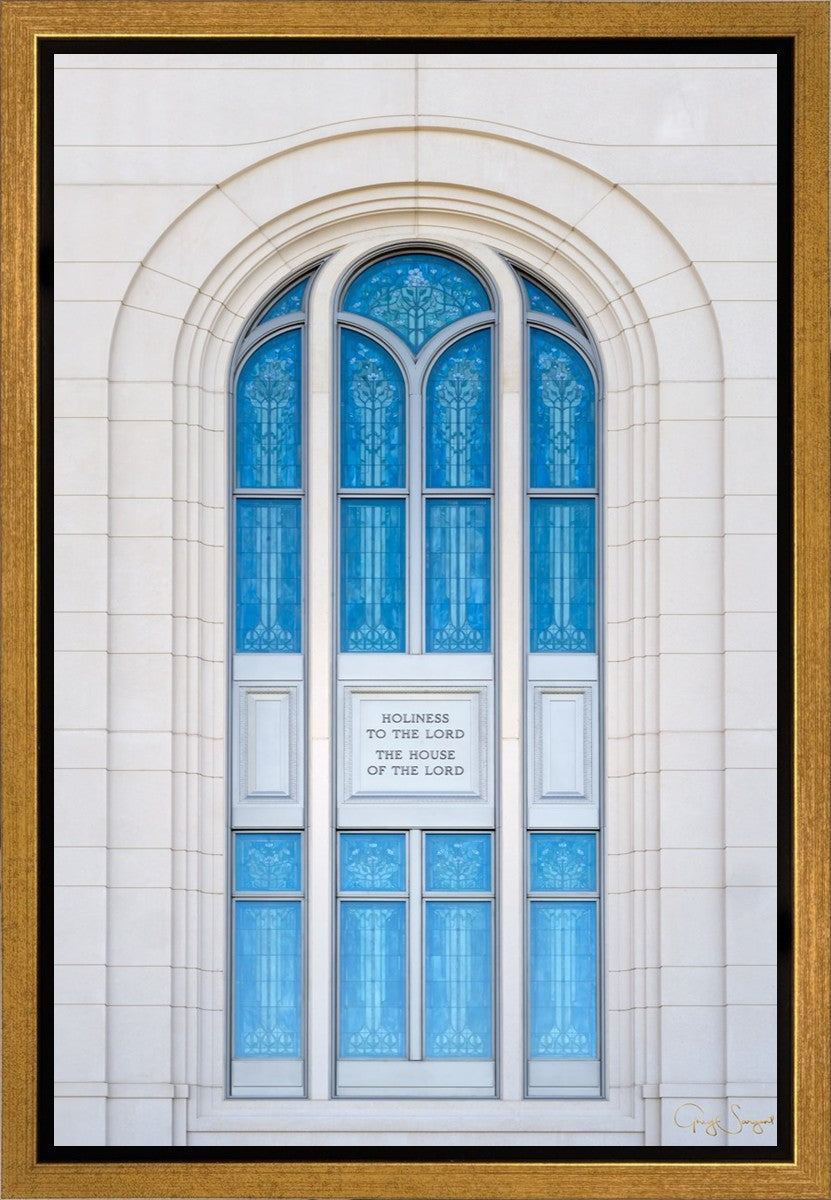 Layton Utah Holiness to the Lord Gallery Wrap