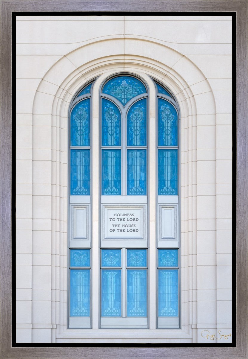 Layton Utah Holiness to the Lord Gallery Wrap