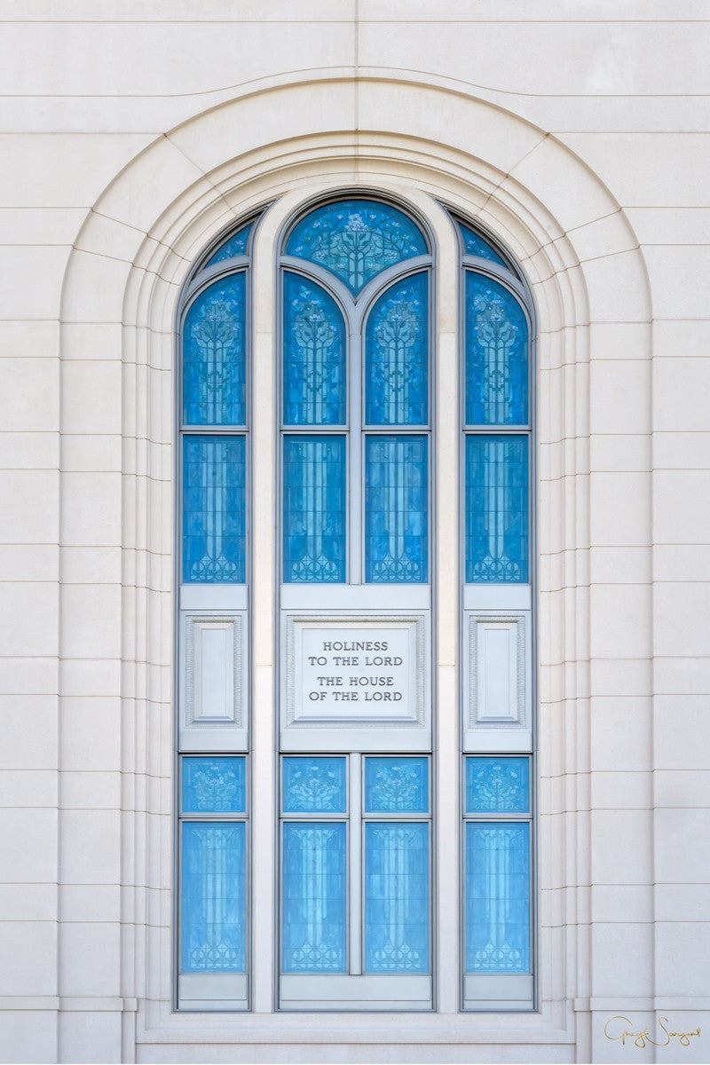 Layton Utah Holiness to the Lord Gallery Wrap