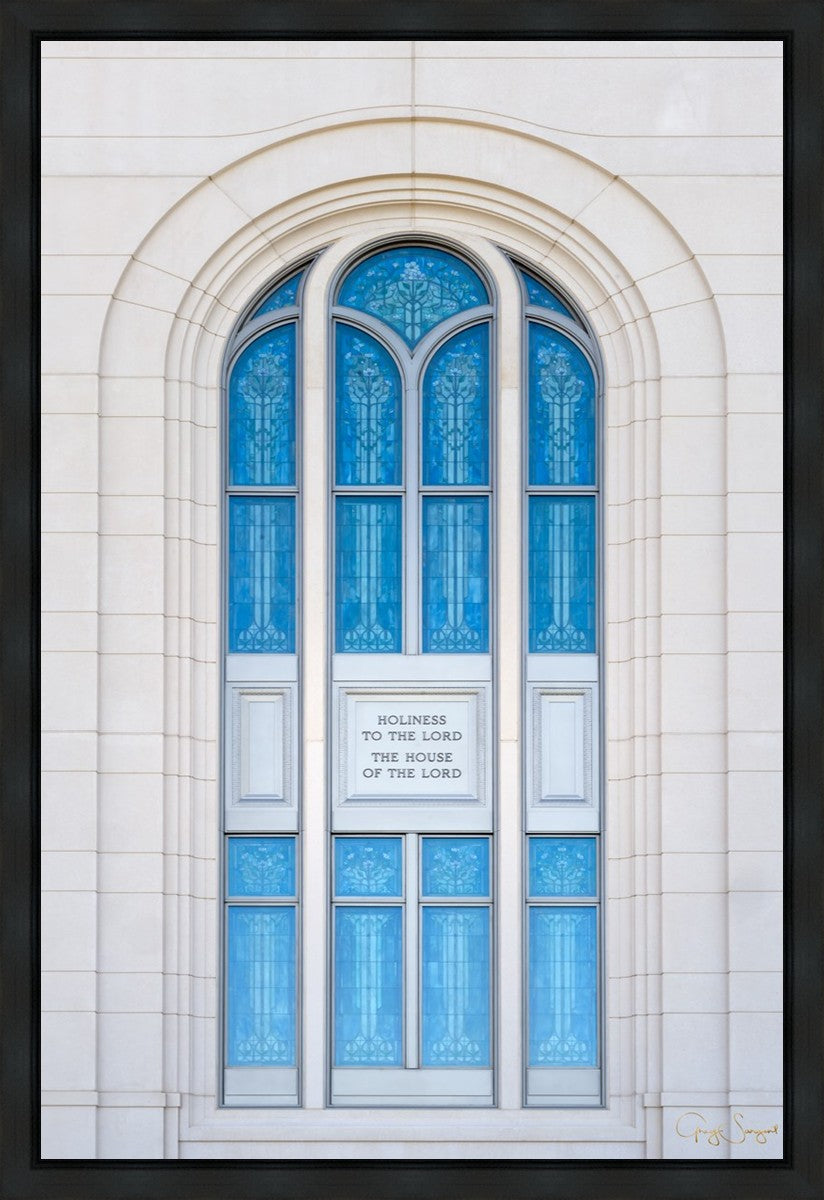 Layton Utah Holiness to the Lord Gallery Wrap