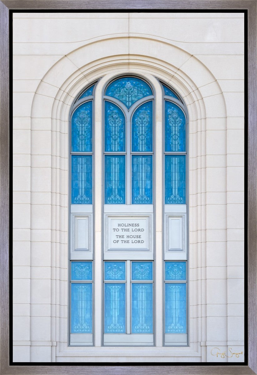 Layton Utah Holiness to the Lord Gallery Wrap