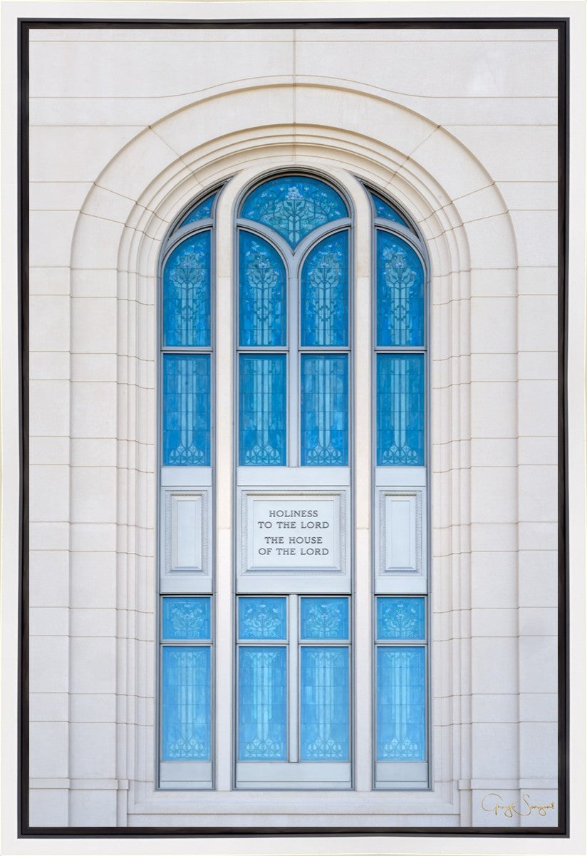 Layton Utah Holiness to the Lord Gallery Wrap