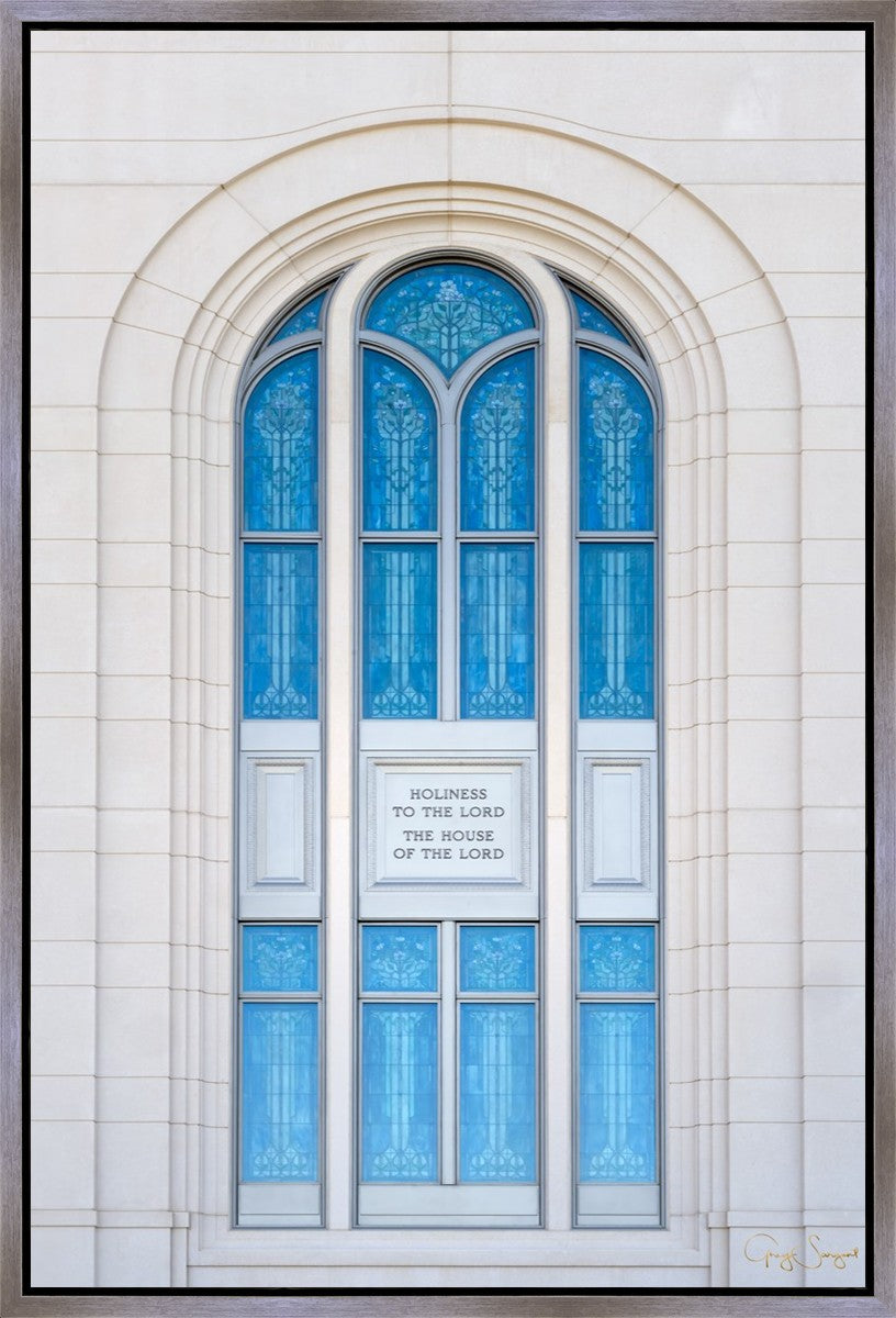 Layton Utah Holiness to the Lord Gallery Wrap