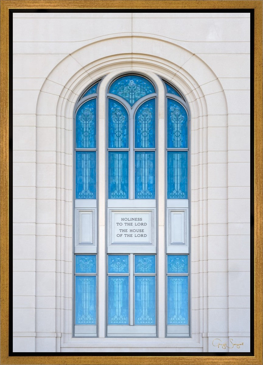 Layton Utah Holiness to the Lord Gallery Wrap