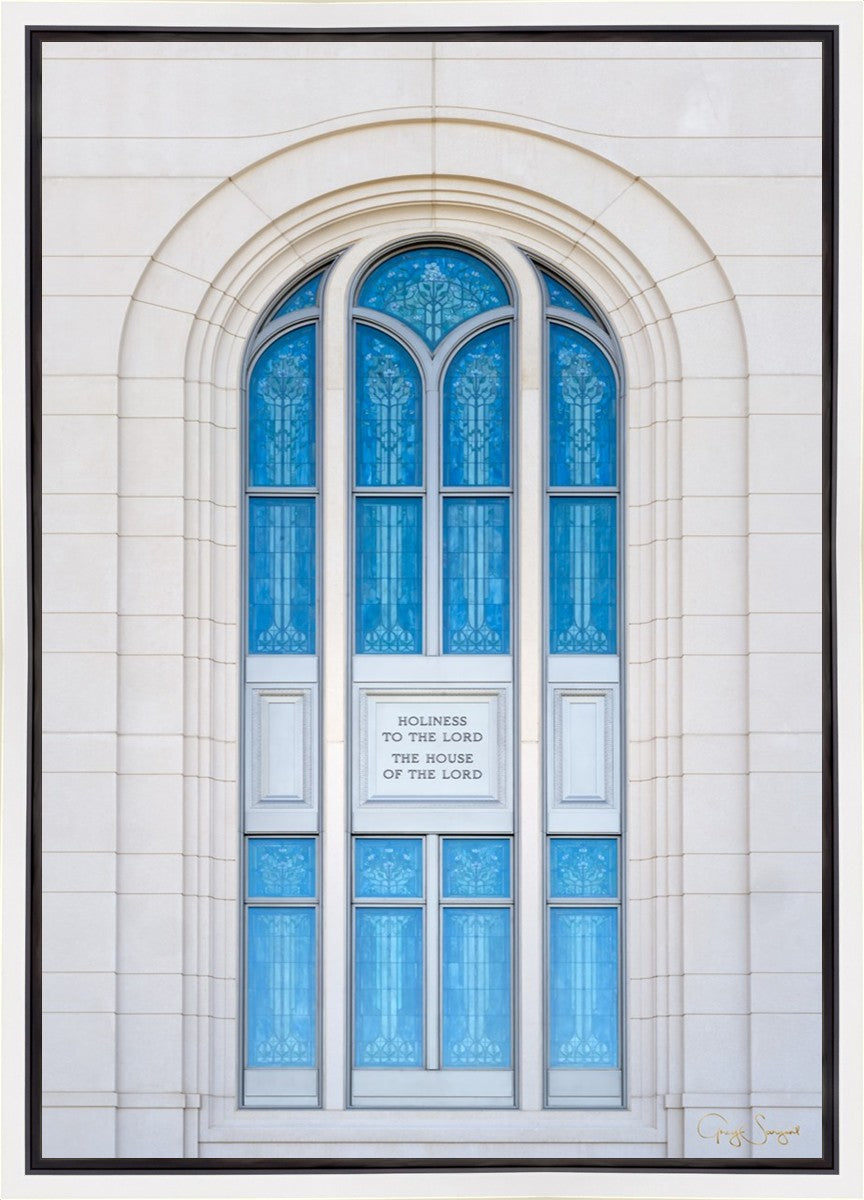 Layton Utah Holiness to the Lord Gallery Wrap
