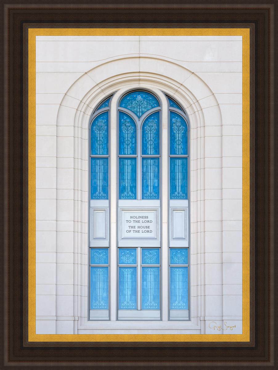 Layton Utah Holiness to the Lord Large Wall Art