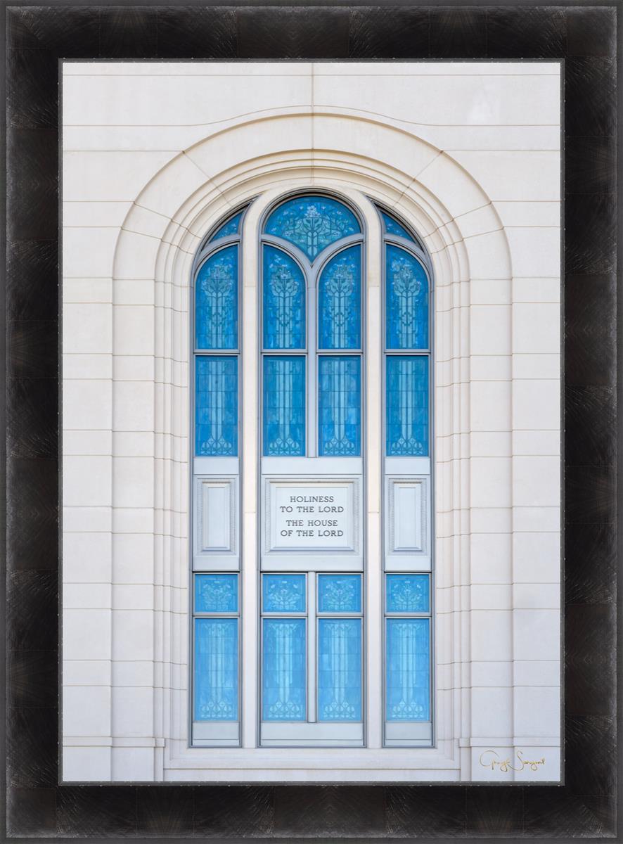 Layton Utah Holiness to the Lord Large Wall Art