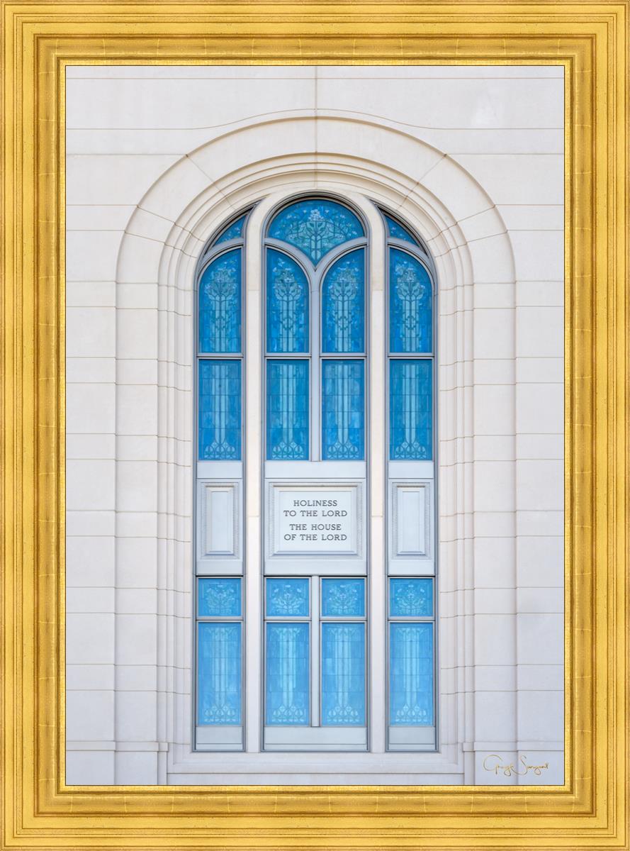 Layton Utah Holiness to the Lord Large Wall Art