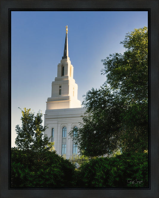 Layton Utah Morning Glow Gallery Wrap