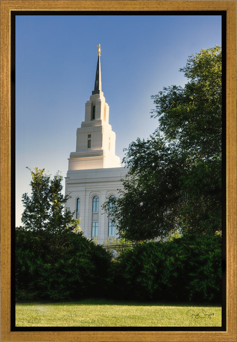 Layton Utah Morning Glow Gallery Wrap