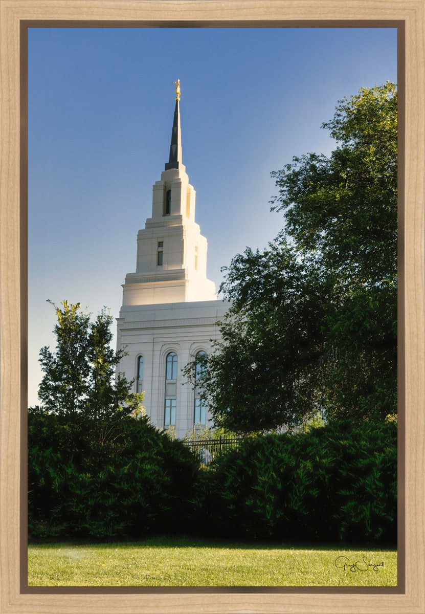 Layton Utah Morning Glow Gallery Wrap