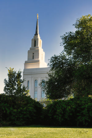 Layton Utah Morning Glow Large Wall Art