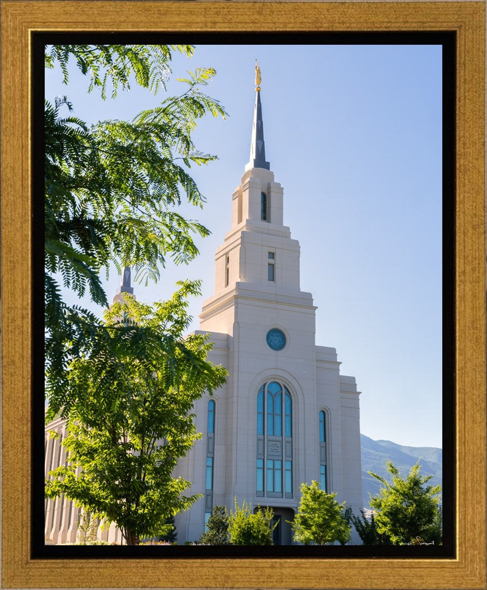 Layton Utah House of the Lord Gallery Wrap