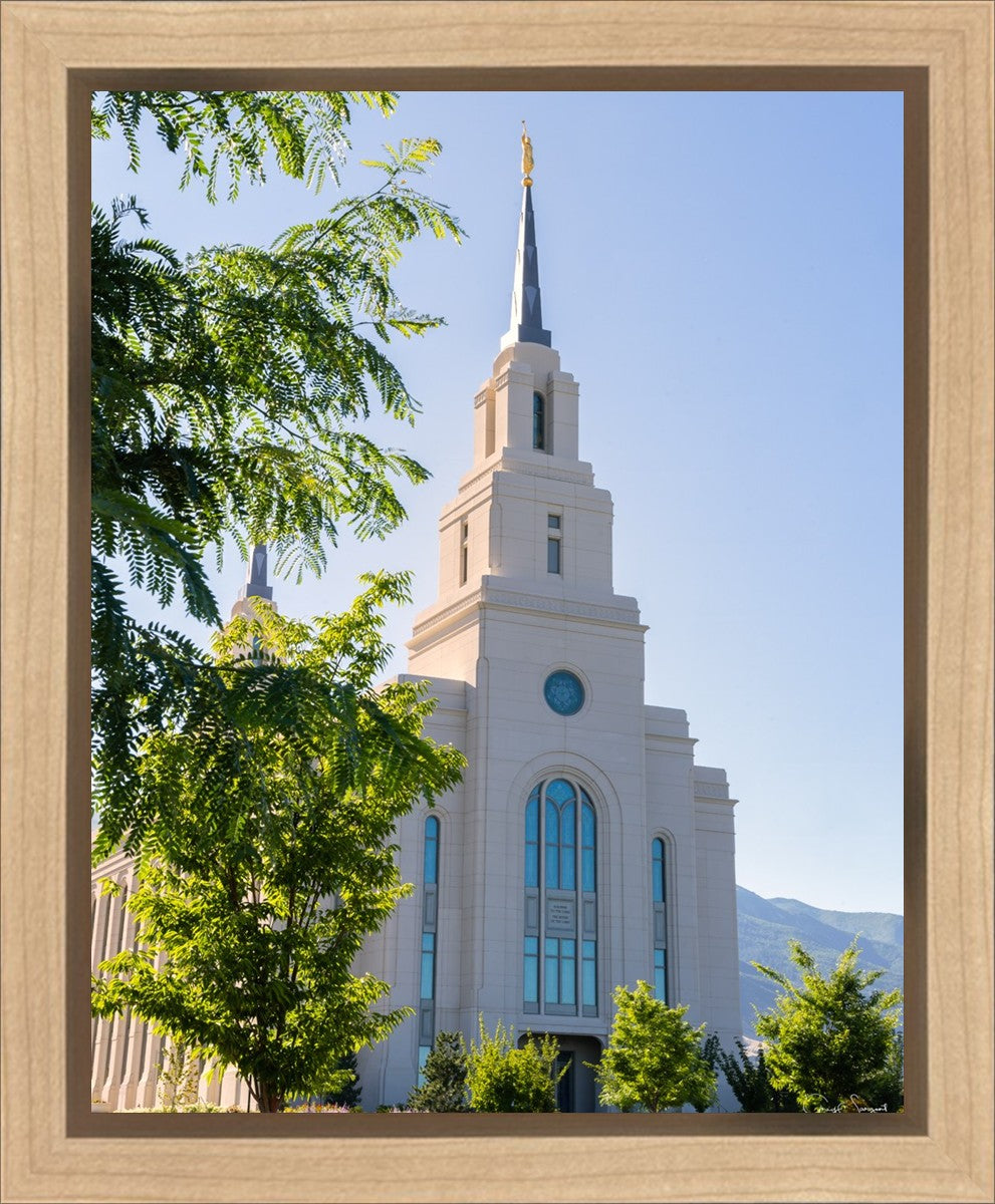 Layton Utah House of the Lord Gallery Wrap