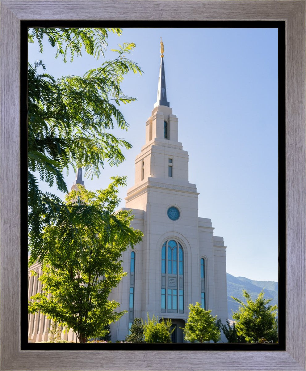 Layton Utah House of the Lord Gallery Wrap