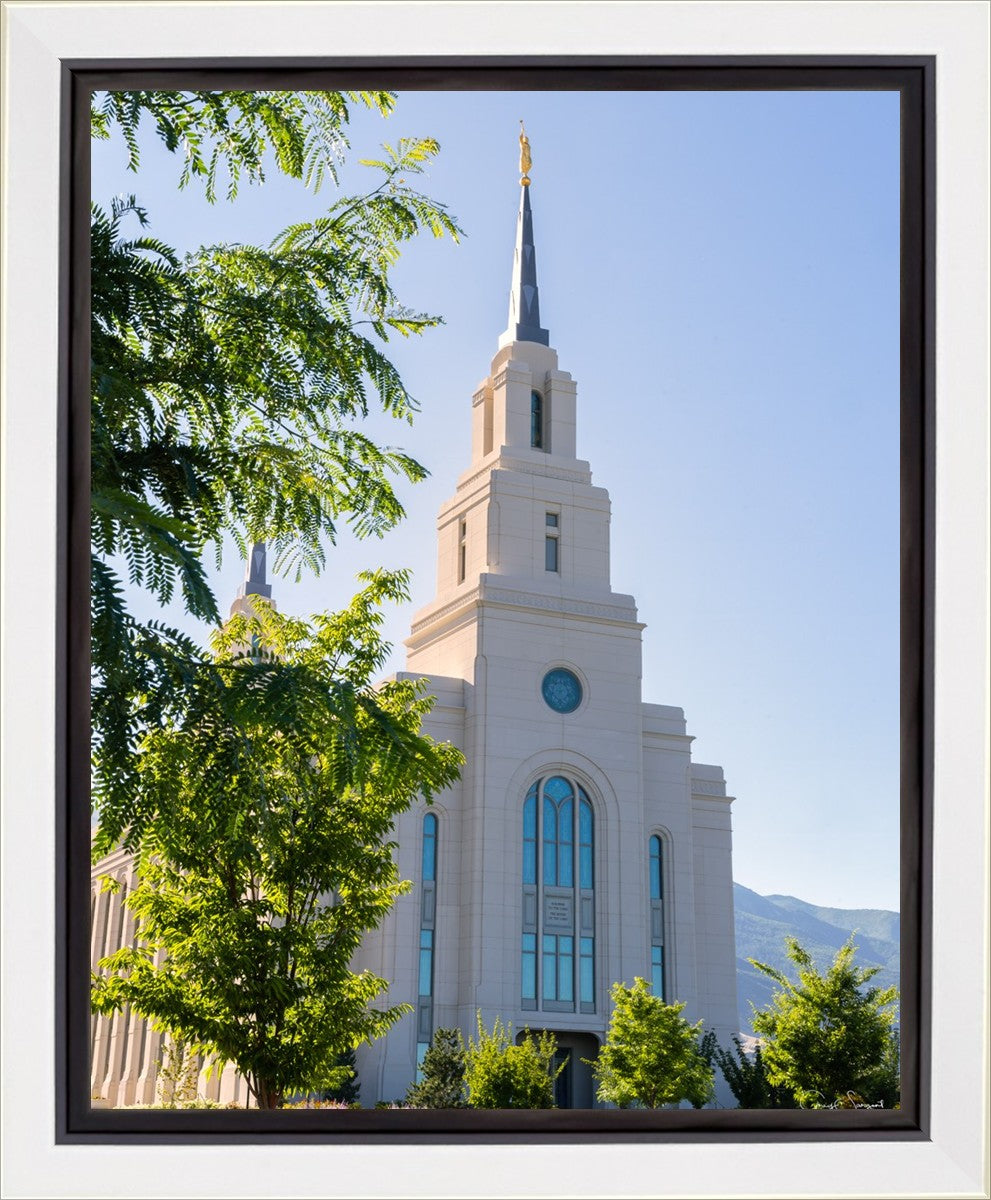 Layton Utah House of the Lord Gallery Wrap