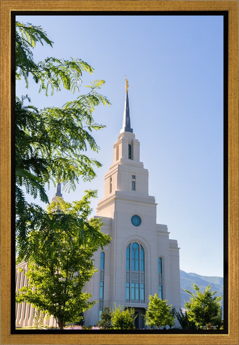 Layton Utah House of the Lord Gallery Wrap