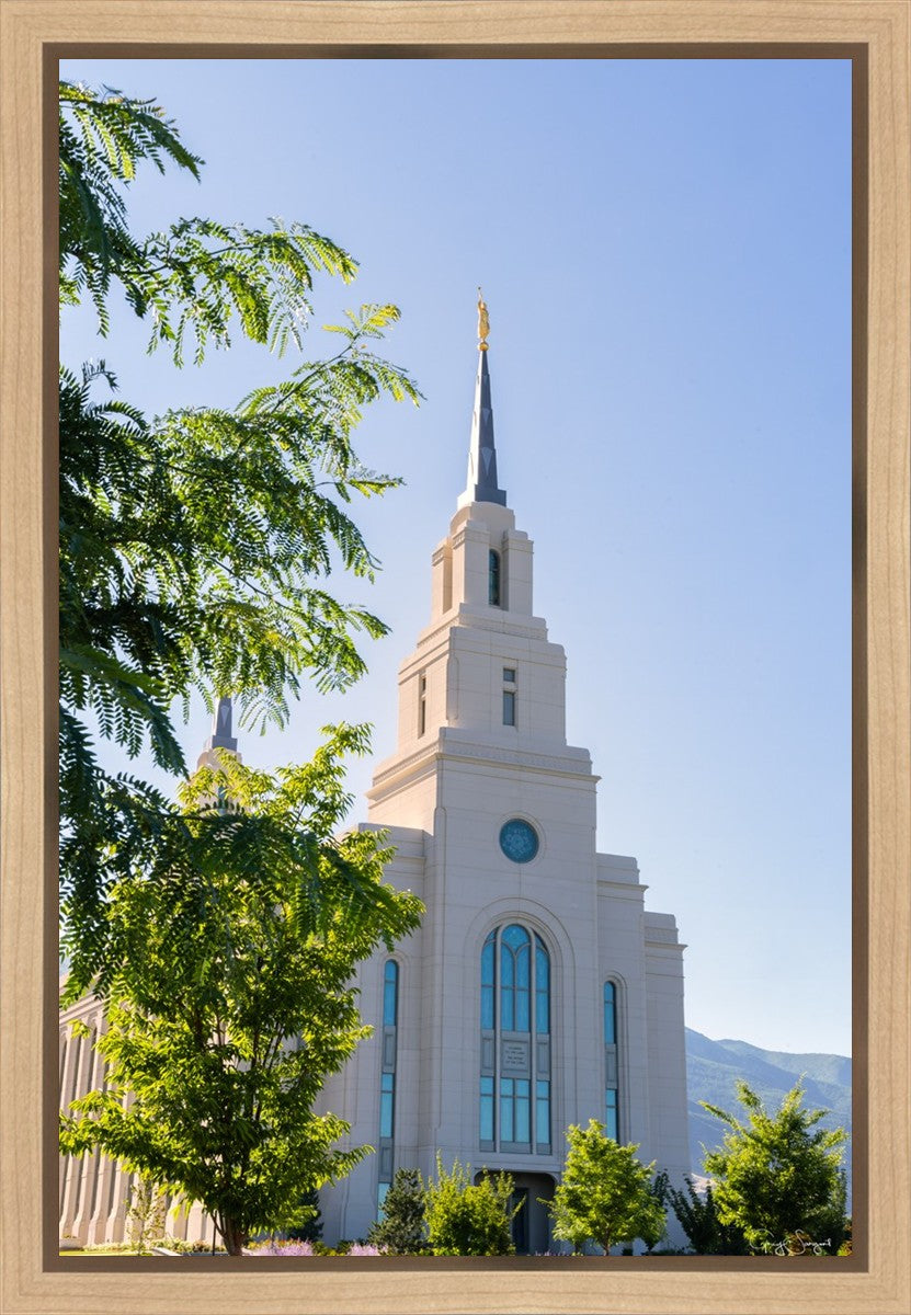 Layton Utah House of the Lord Gallery Wrap