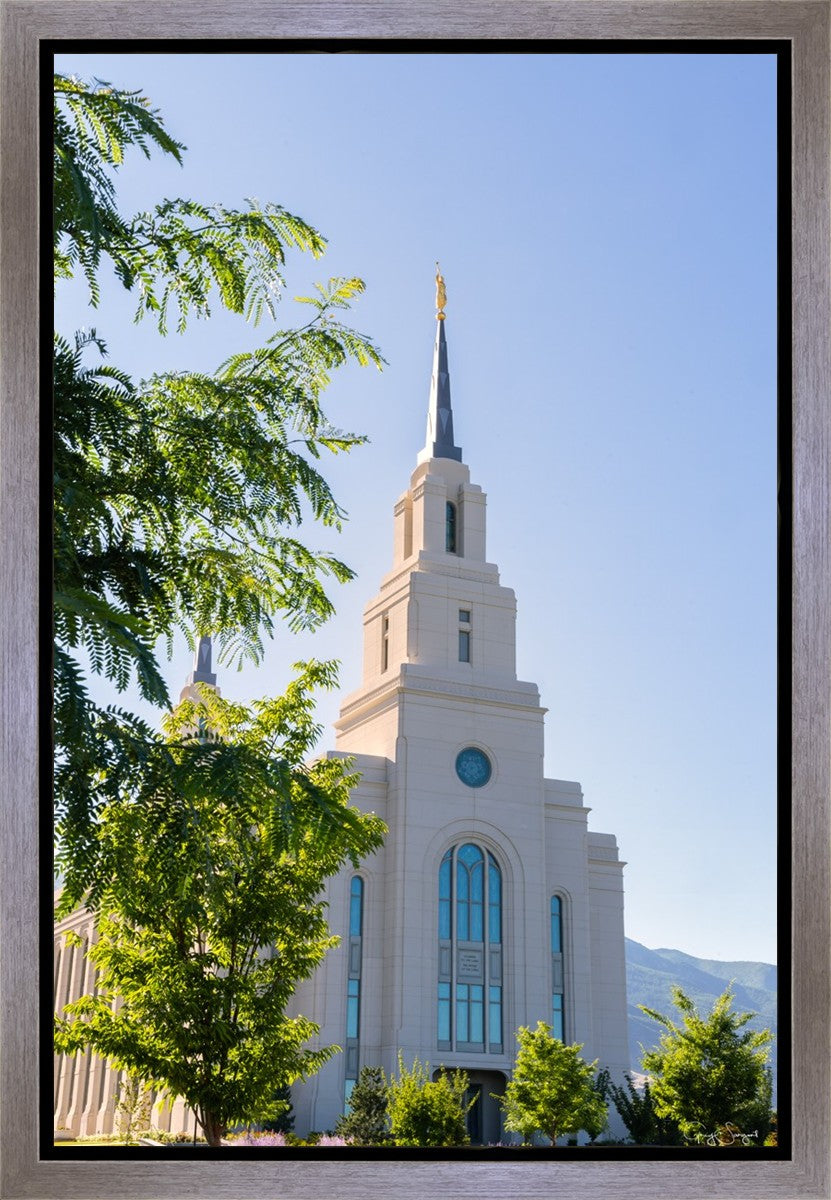 Layton Utah House of the Lord Gallery Wrap