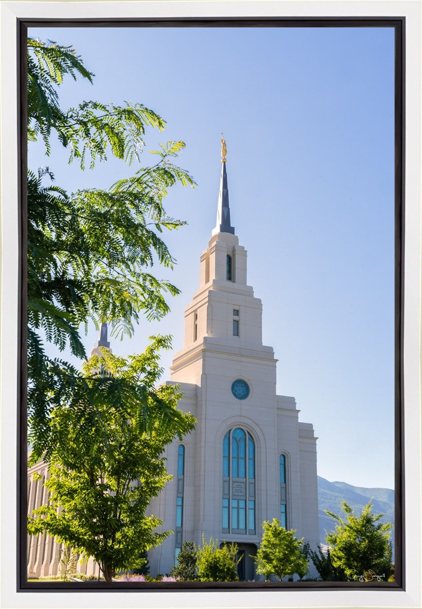 Layton Utah House of the Lord Gallery Wrap