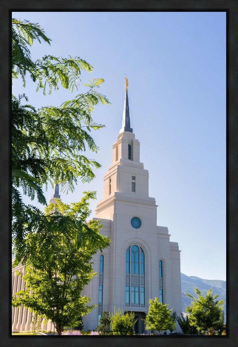 Layton Utah House of the Lord Gallery Wrap