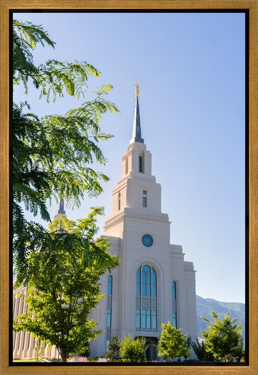 Layton Utah House of the Lord Gallery Wrap
