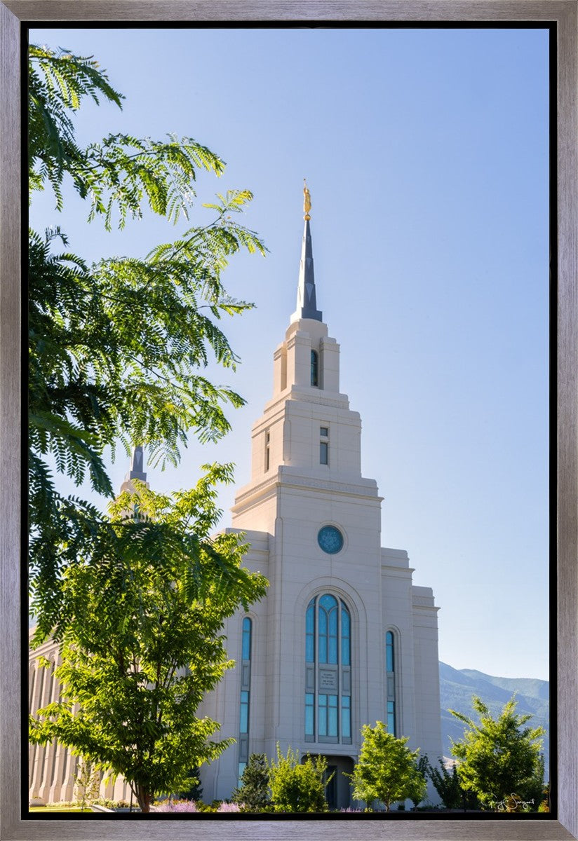 Layton Utah House of the Lord Gallery Wrap