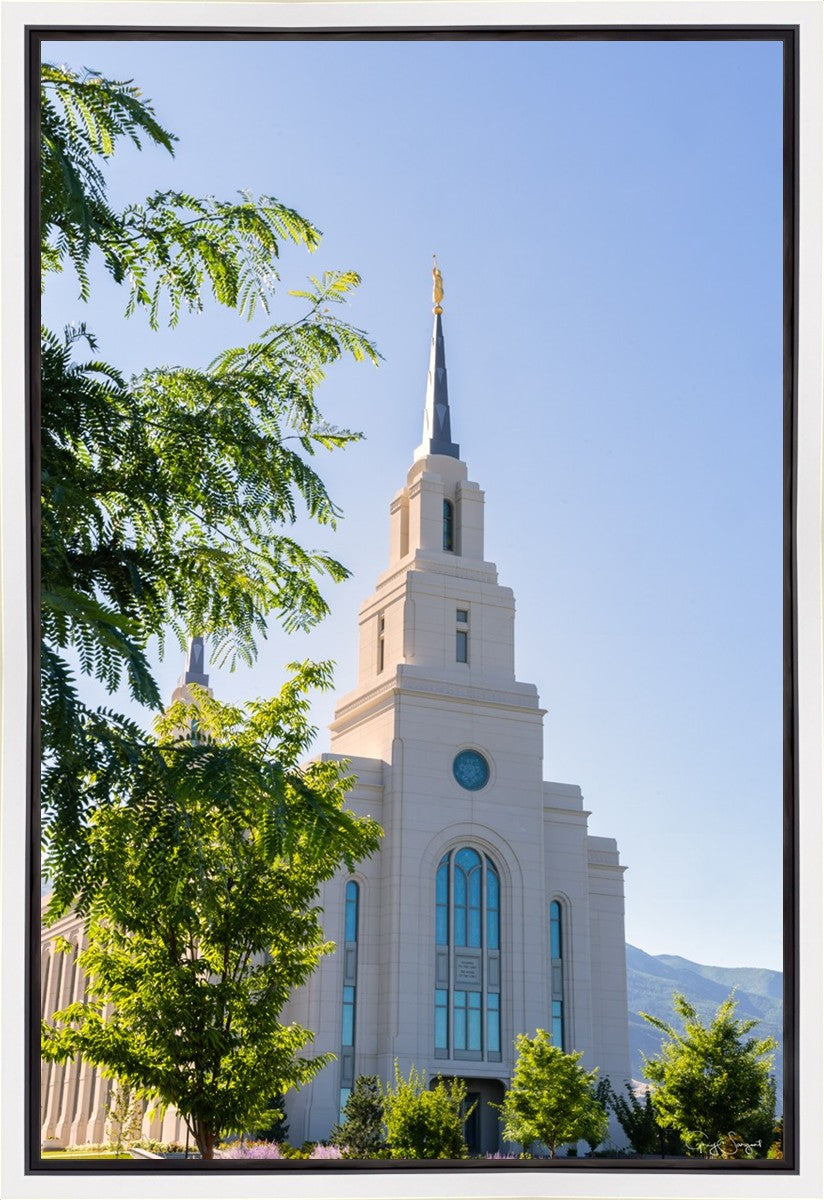 Layton Utah House of the Lord Gallery Wrap