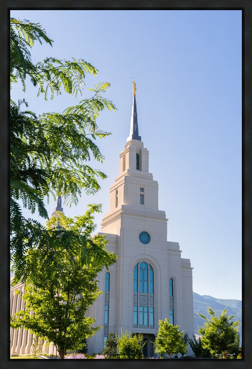 Layton Utah House of the Lord Gallery Wrap