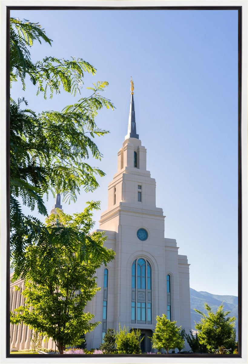 Layton Utah House of the Lord Gallery Wrap