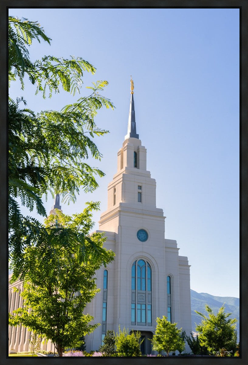 Layton Utah House of the Lord Gallery Wrap