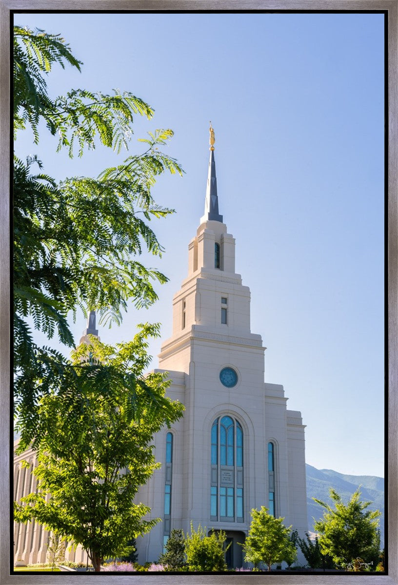 Layton Utah House of the Lord Gallery Wrap