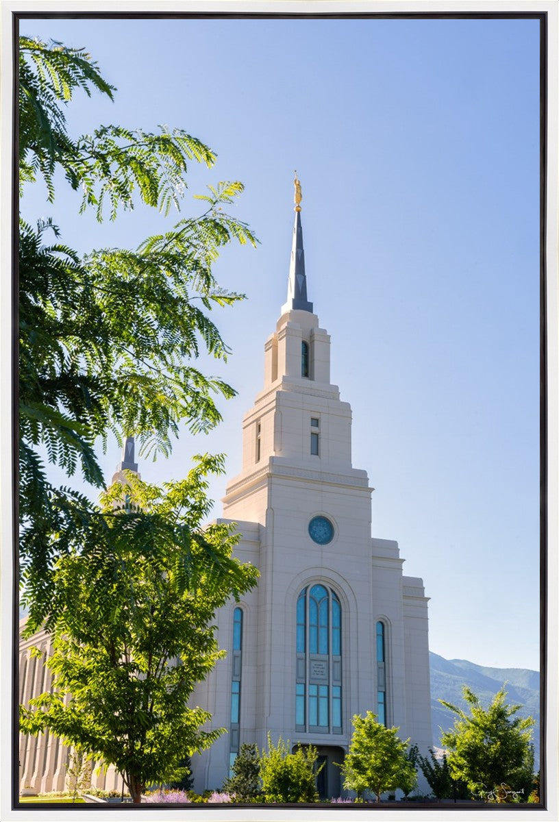 Layton Utah House of the Lord Gallery Wrap