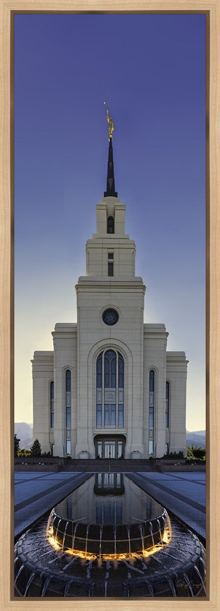 Layton Utah Primordial Dawn Gallery Wrap