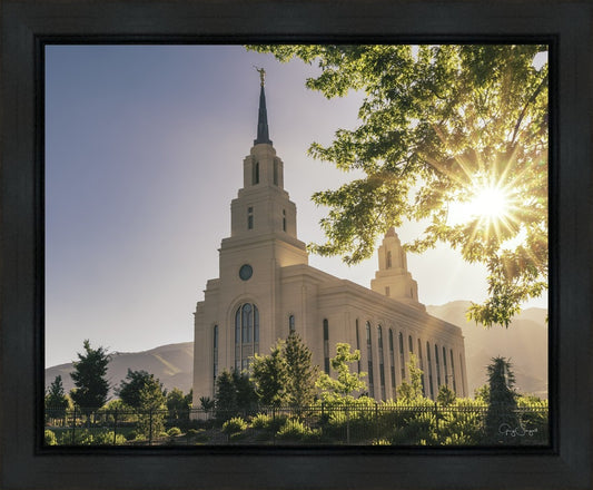 Layton Utah Layton Sunrise Gallery Wrap