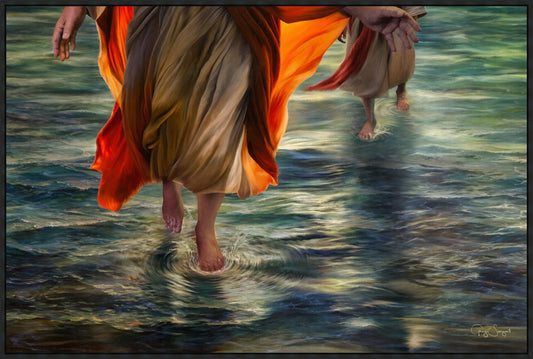 Faith to Follow Large Wall Art Gallery Wrap