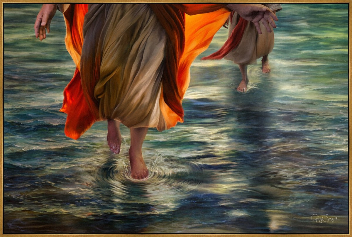 Faith to Follow Large Wall Art Gallery Wrap