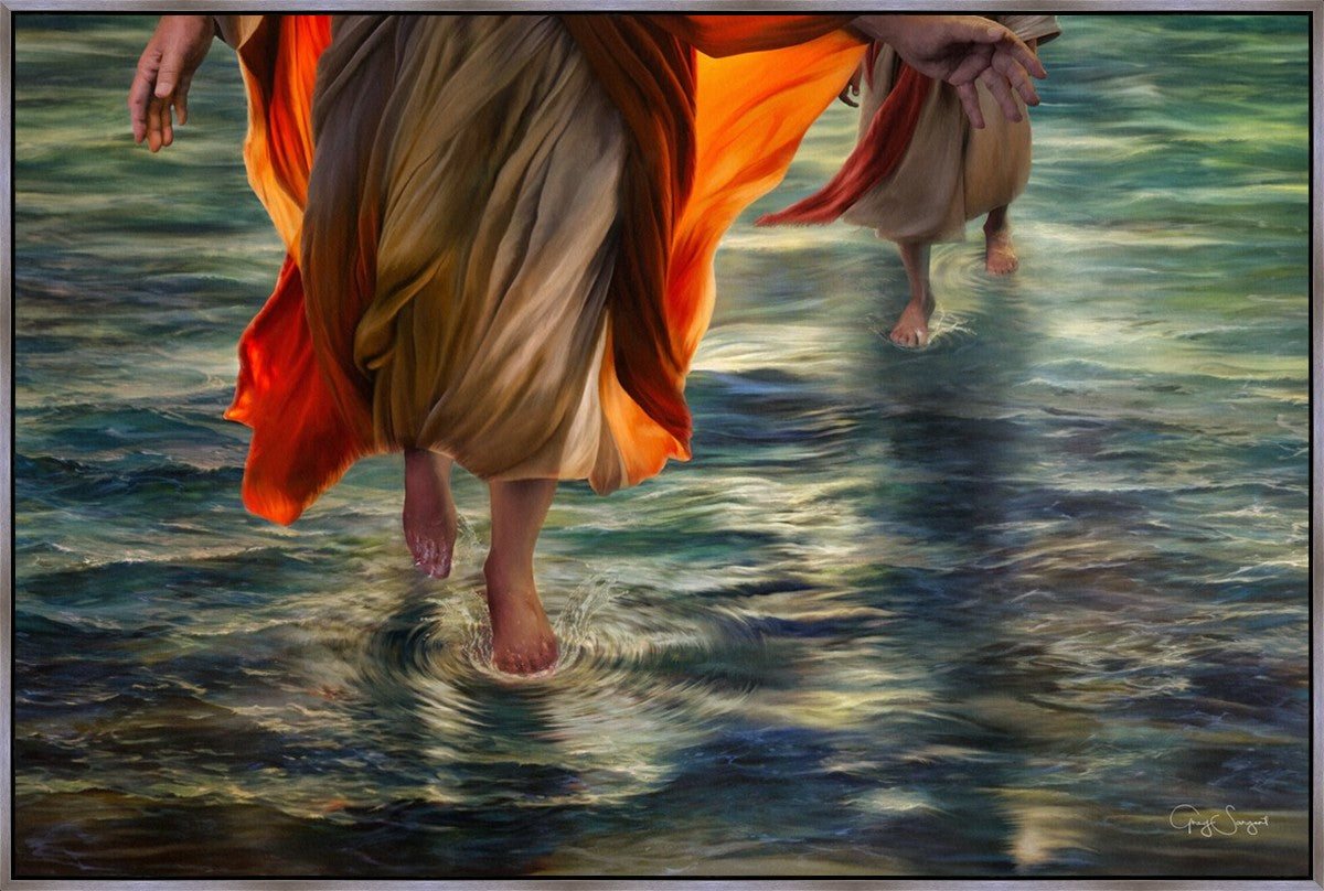 Faith to Follow Large Wall Art Gallery Wrap