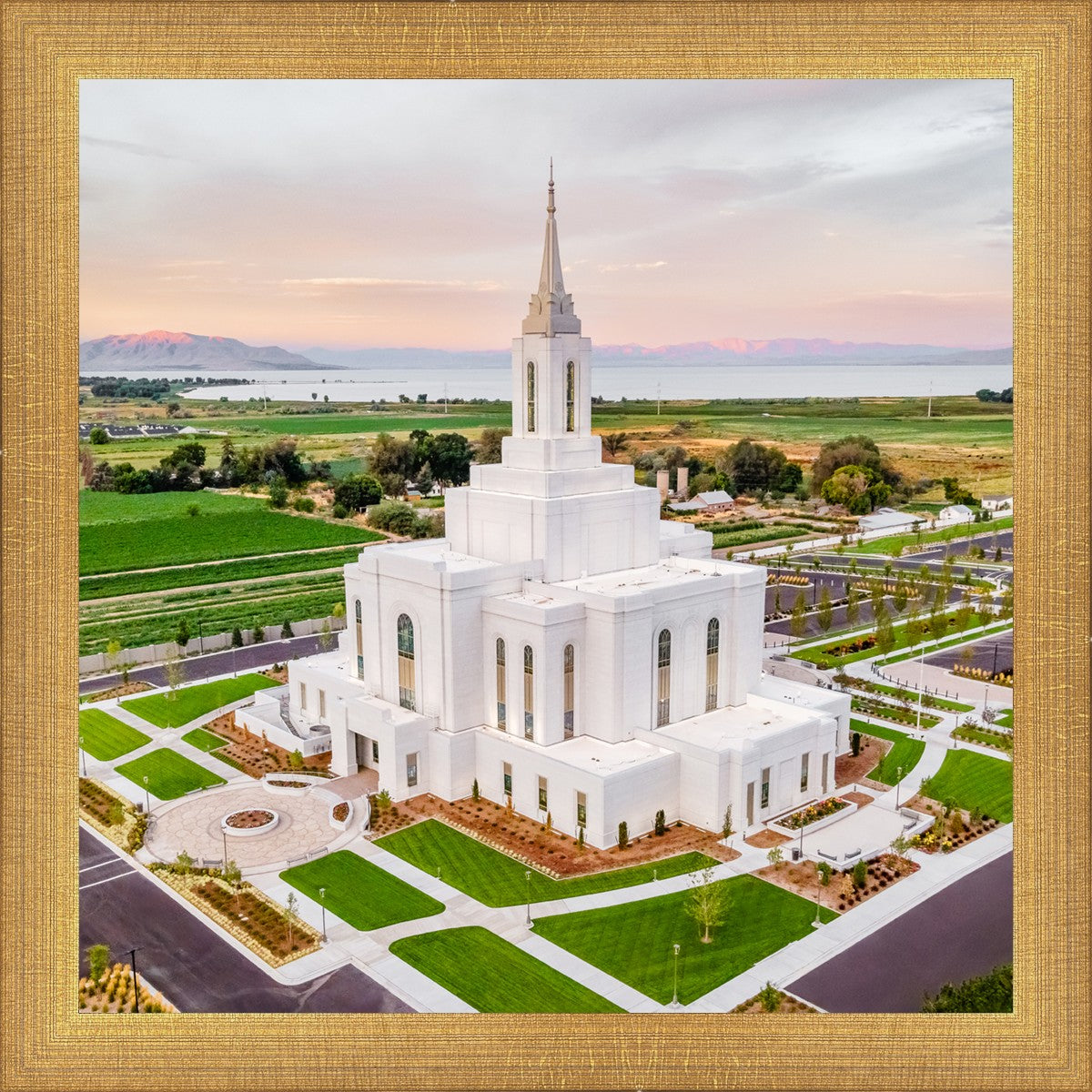 Orem Utah Sunrise Glow