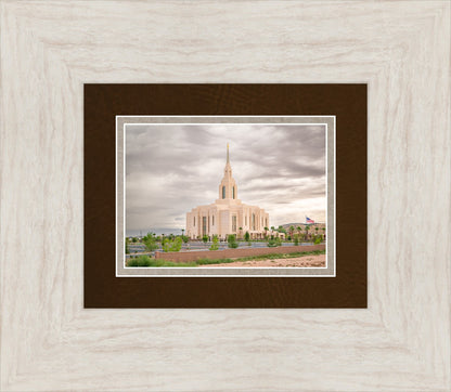 Red Cliffs Utah Dusty Sunset